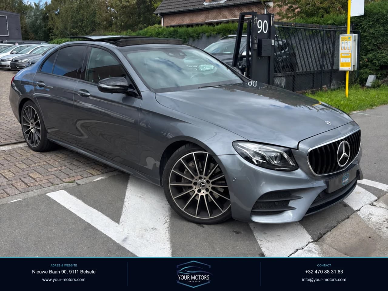 Mercedes-Benz E 200 200d Exclusive 9G-Tronic AMG/// tweedehands te koop bij YOUR MOTORS Sint-Niklaas — foto 2